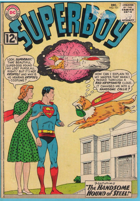 Superboy 101 (Dec 1962) VG- (3.5)