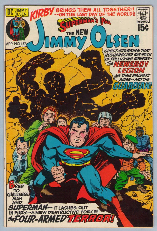 Superman's Pal Jimmy Olsen 137 (Apr 1971) VF-NM (9.0)