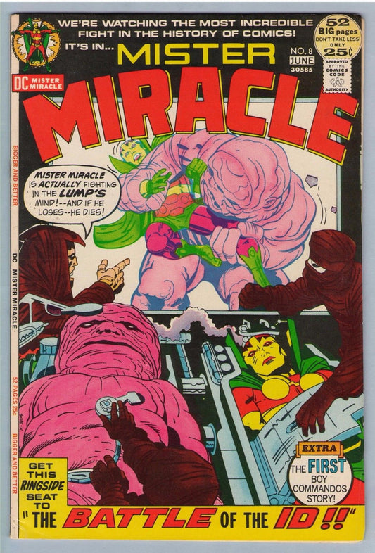 Mister Miracle 8 (Jun 1972) VF- (7.5)