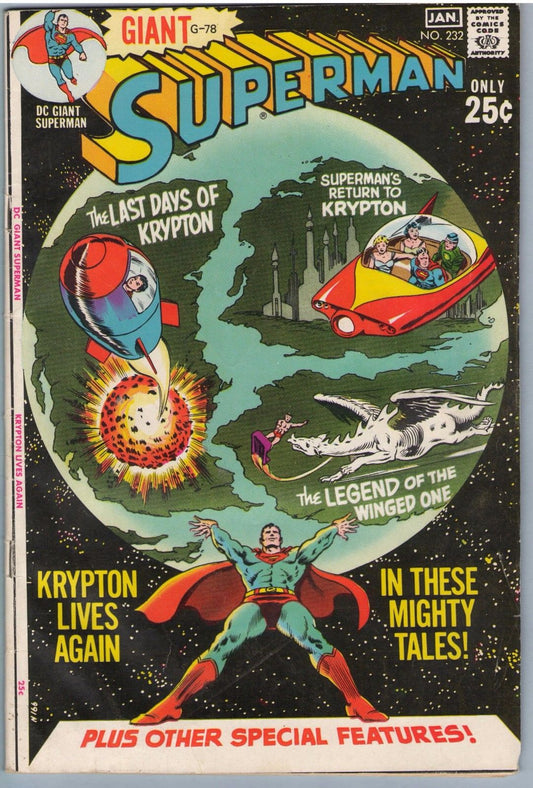 Superman 232 (Jan 1971) VG (4.0)