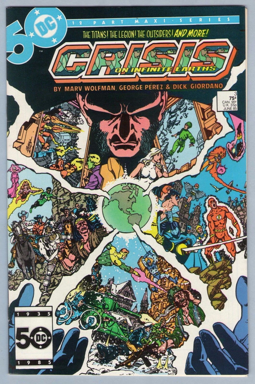 Crisis on Infinite Earths 3 (Jun 1985) NM- (9.2)