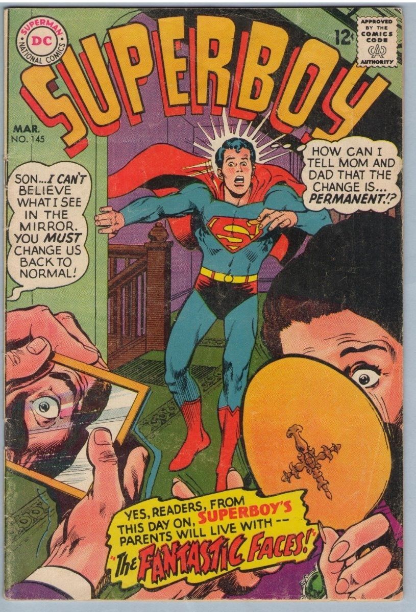 Superboy 145 (Mar 1968) VG (4.0)