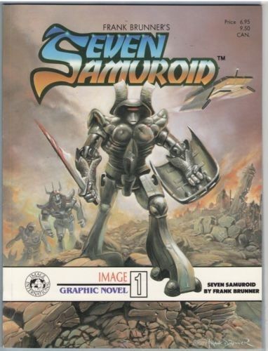 Frank Brunner's Seven Samuroid (Image Graphic Novel 1) (1984) VF-NM (9.0)