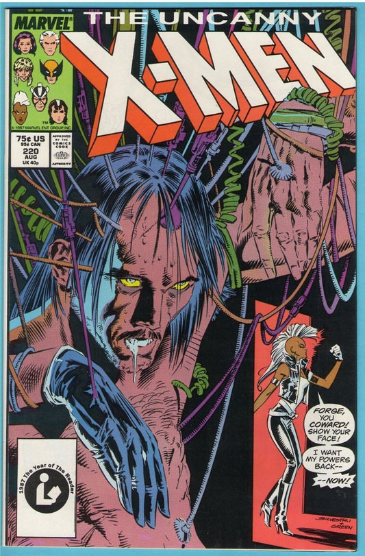 Uncanny X-Men 220 (Aug 1987) NM- (9.2)