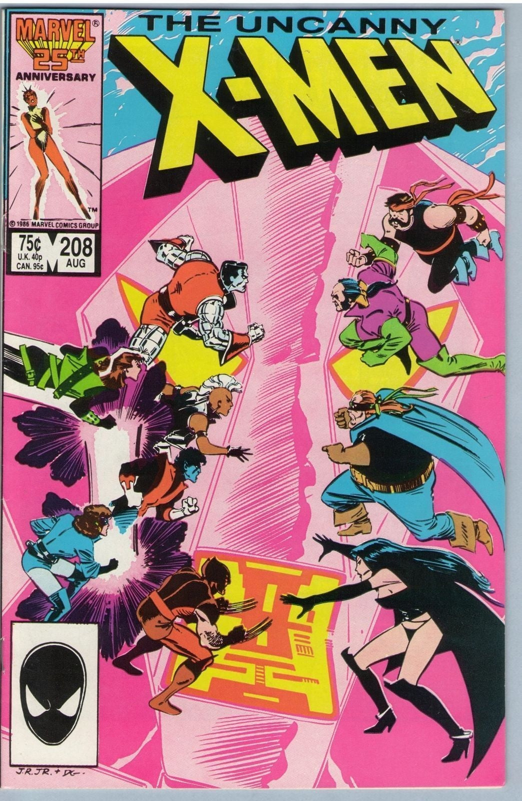 Uncanny X-Men 208 (Aug 1986) NM- (9.2)