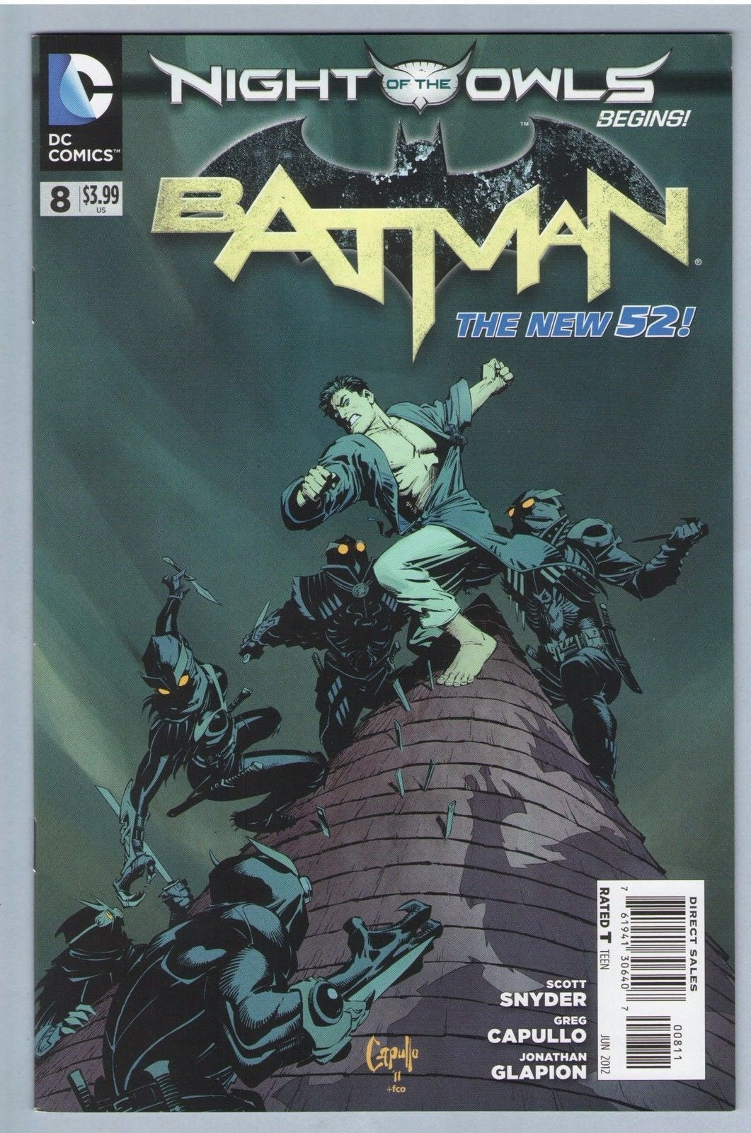 Batman V2 8 (Jun 2012) NM- (9.2)