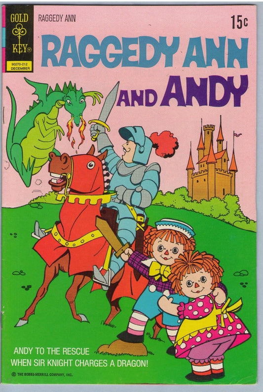 Raggedy Ann and Andy 3 (Dec 1972) VF (8.0)