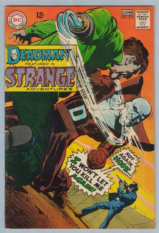 Strange Adventures 212 (Jun 1968) FI (6.0)