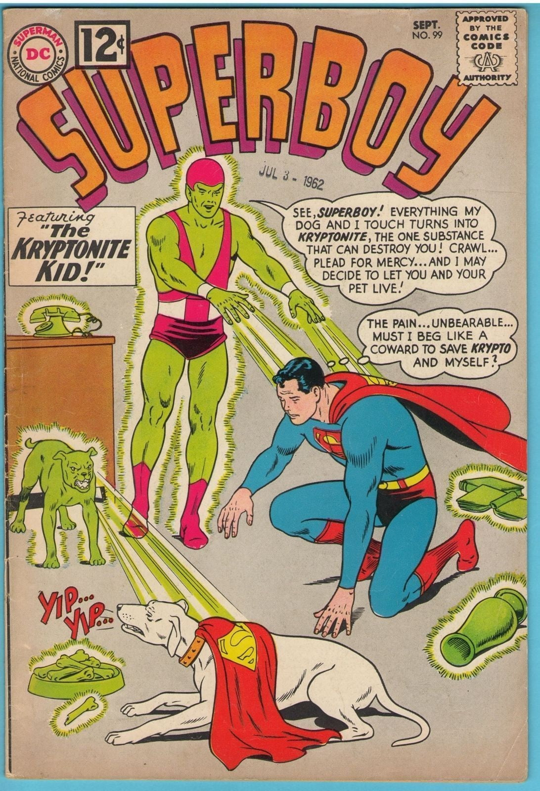 Superboy 99 (Sep 1962) VG+ (4.5)