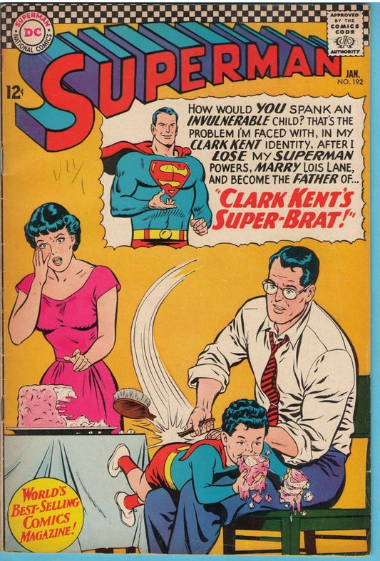 Superman 192 (Jan 1967) FI- (5.5)