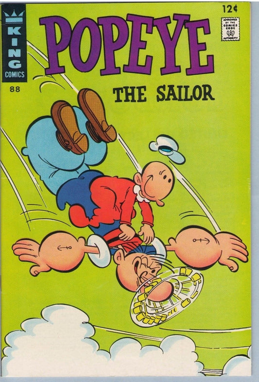 Popeye 88 (Aug 1967) NM- (9.2)