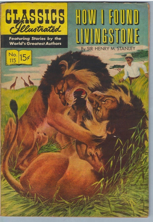 Classics Illustrated 115 (Original) (Jan 1954) VG (4.0)