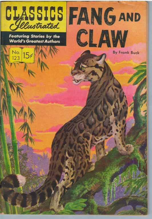 Classics Illustrated 123 (Original) (Nov 1954) VG+ (4.5)