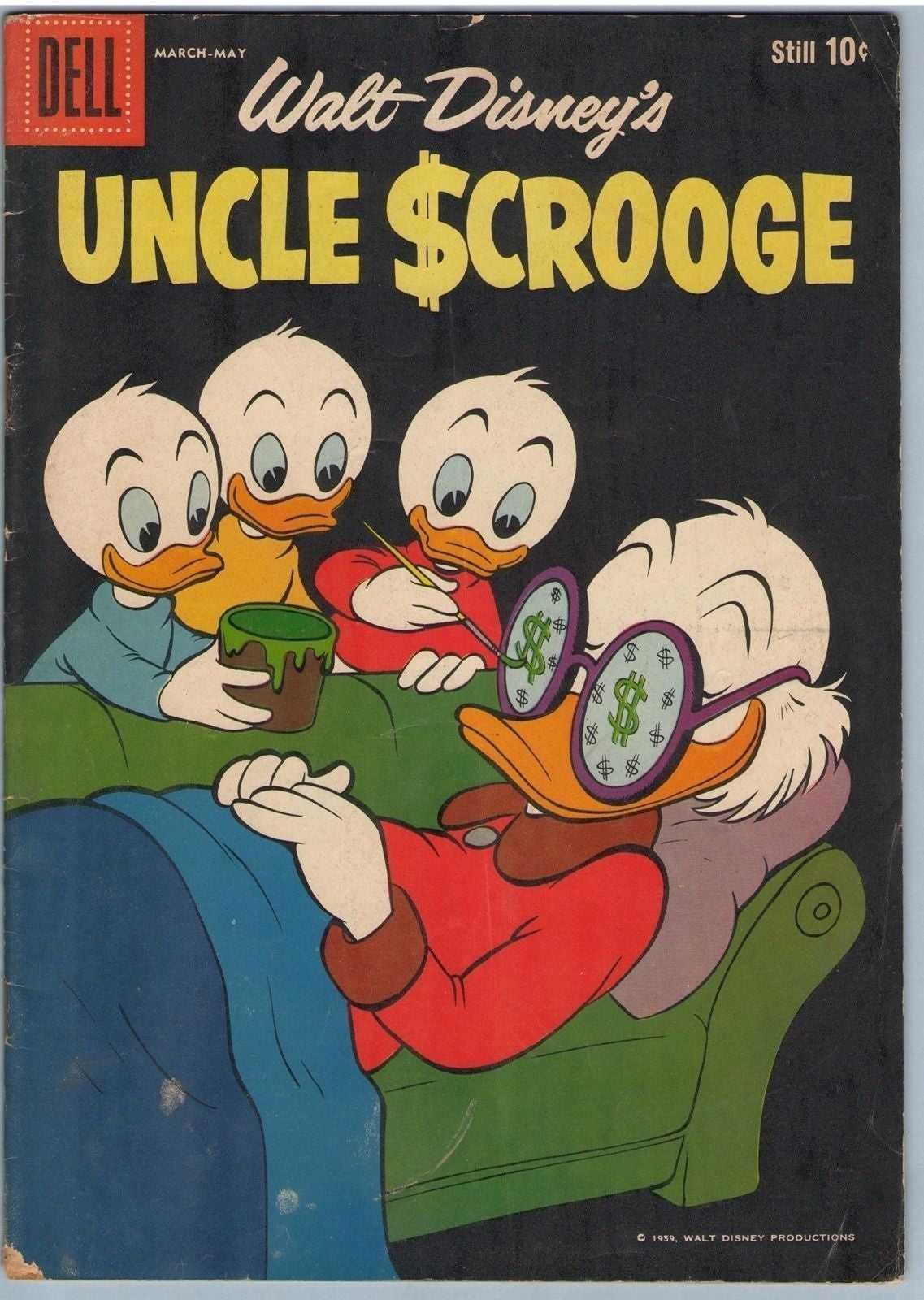 Uncle Scrooge 25 (May 1959) VG-(3.5)