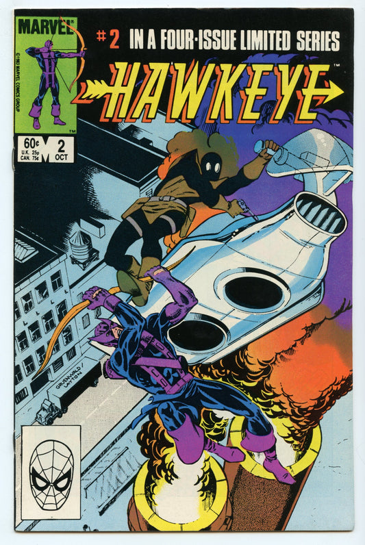 Hawkeye 2 (Oct 1983) NM- (9.2)