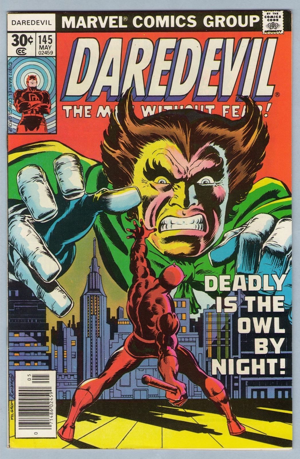 Daredevil 145 (May 1977) VF+ (8.5)