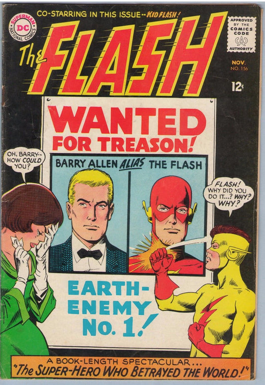 Flash 156 (Nov 1965) VG (4.0)