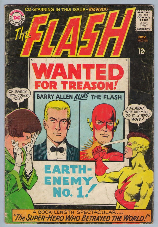 Flash 156 (Nov 1965) GD-VG (3.0)