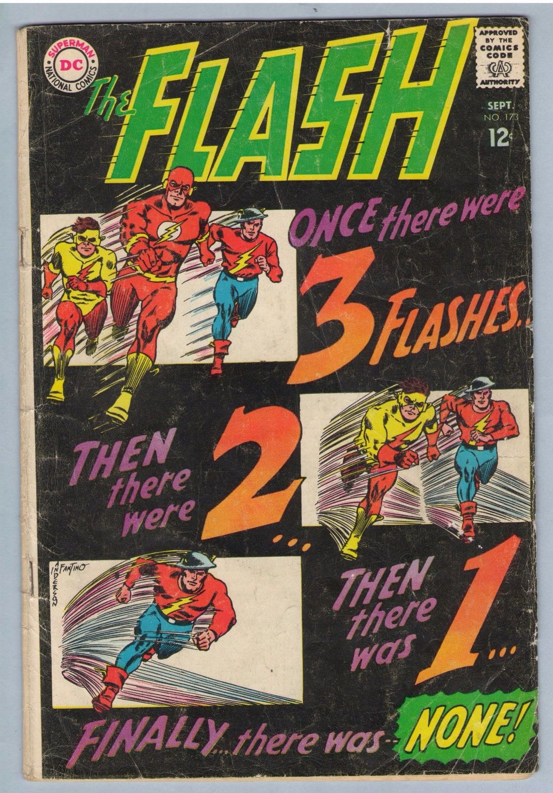 Flash 173 (Sep 1967) GD-VG (3.0)