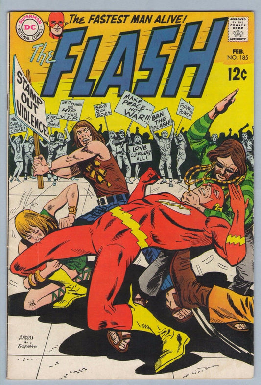 Flash 185 (Feb 1969) FI- (5.5)