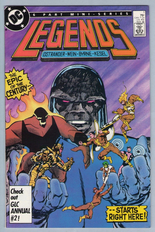 Legends 1 (Nov 1986) NM- (9.2)