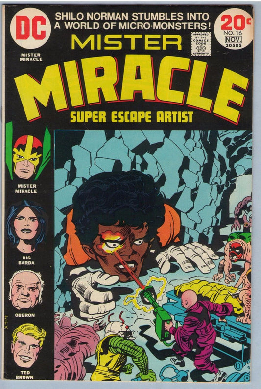 Mister Miracle 16 (Nov 1973) VF (8.0)