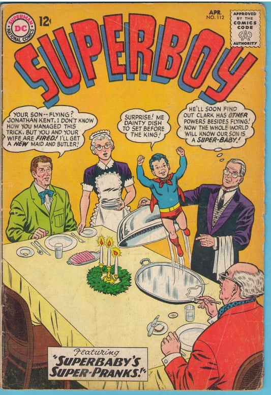 Superboy 112 (Apr 1964) VG- (3.5)