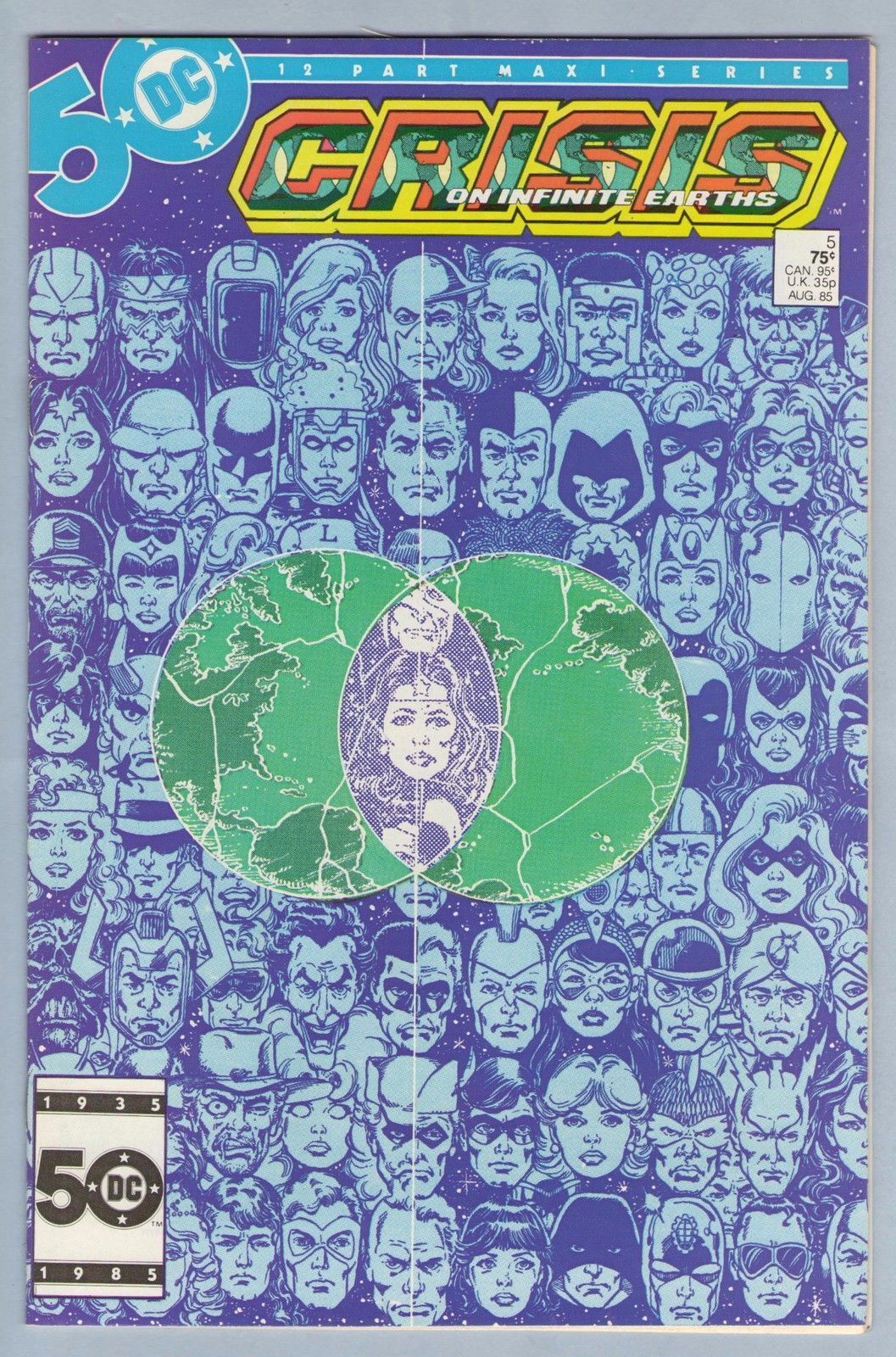 Crisis on Infinite Earths 5 (Aug 1985) NM- (9.2)