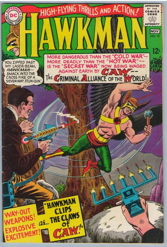 Hawkman 10 (Nov 1965) FI- (5.5)