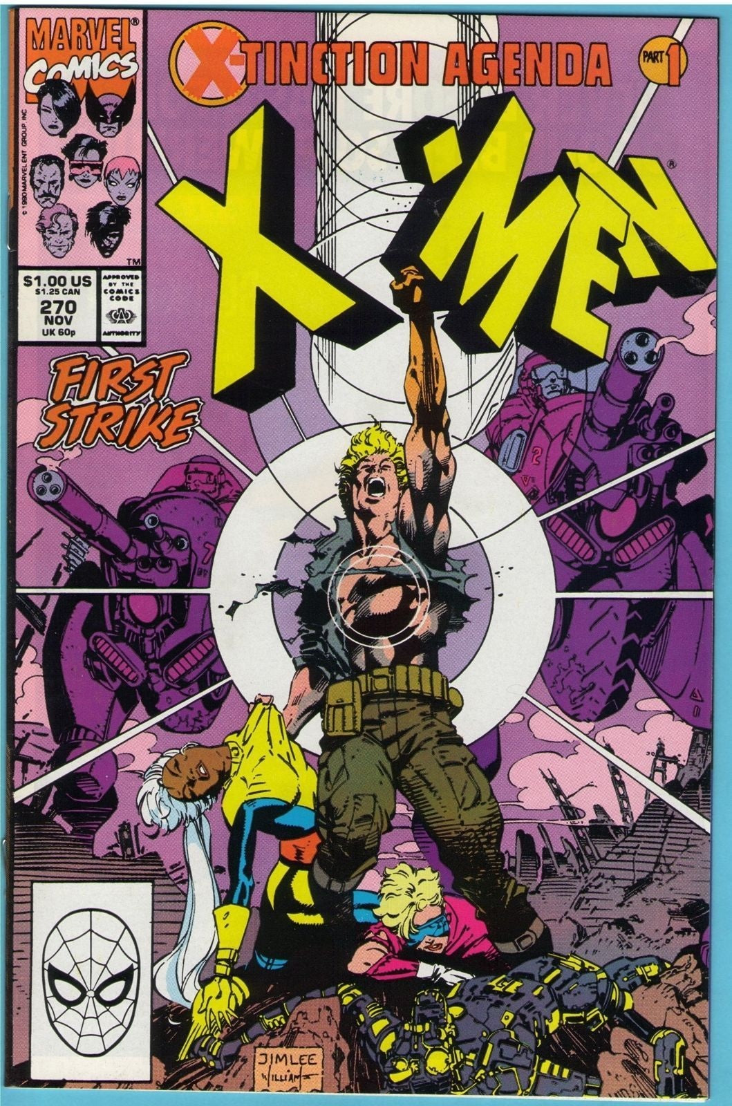 Uncanny X-Men 270 (Nov 1990) NM- (9.2)