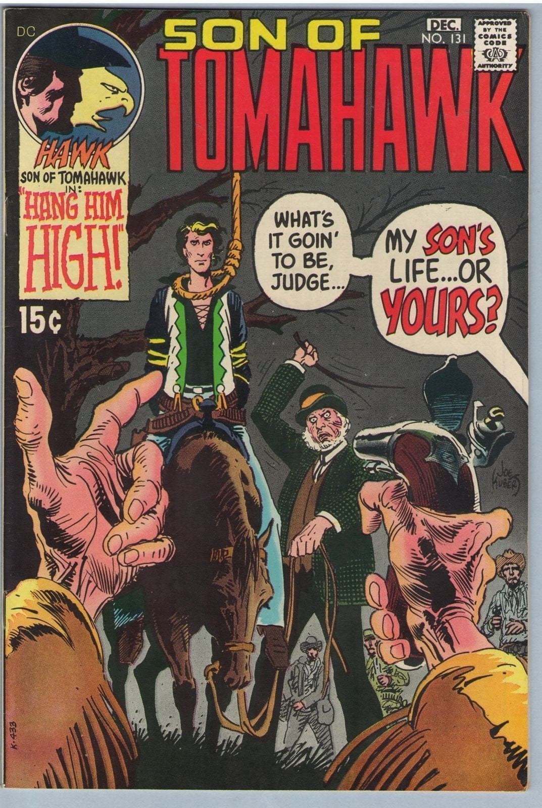 Tomahawk 131 (Dec 1970) VF+ (8.5)