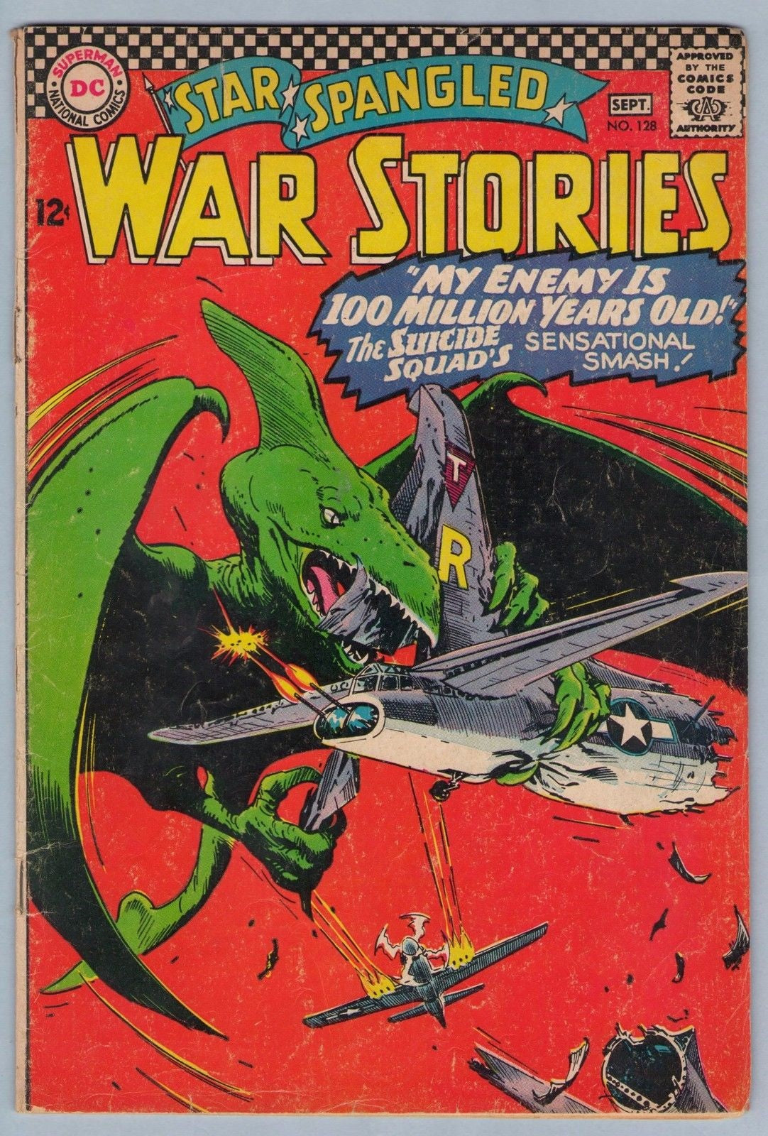 Star Spangled War Stories 128 (Sep 1966) VG (4.0)