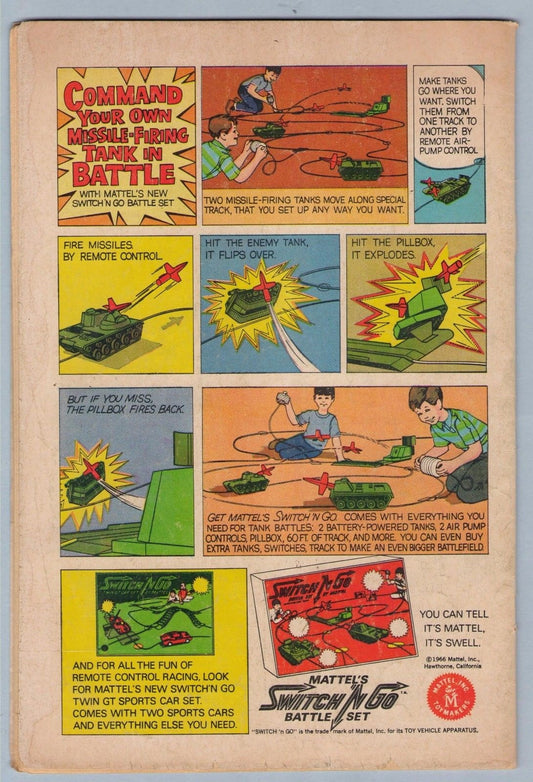 Star Spangled War Stories 128 (Sep 1966) VG (4.0)