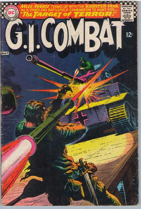 G.I. Combat 123 (May 1967) VG- (3.5)