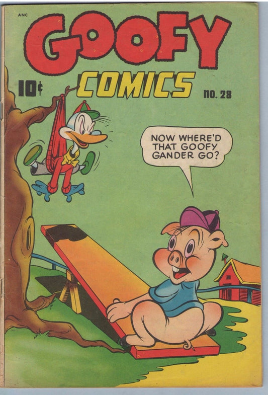 Goofy Comics 28 (Oct 1948) VG (4.0)