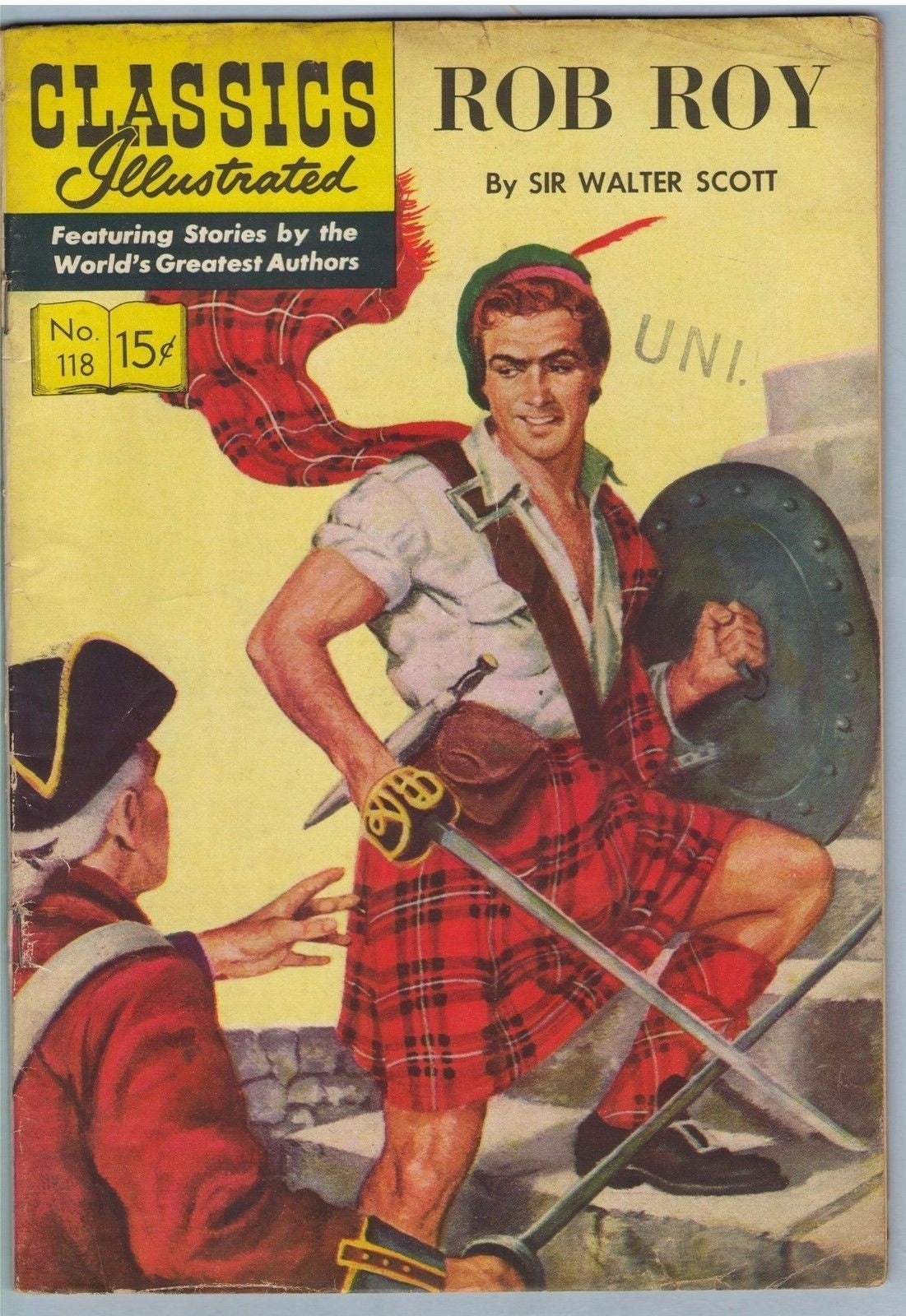 Classics Illustrated 118 (Original) (Apr 1954) VG- (3.5)