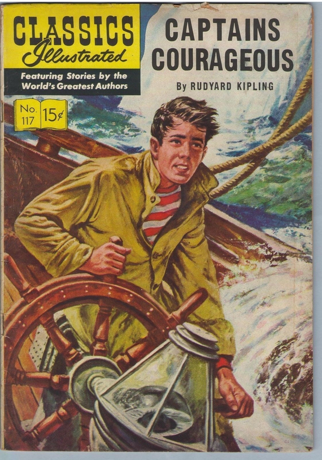 Classics Illustrated 117 (Original) (Mar 1954) VG- (3.5)