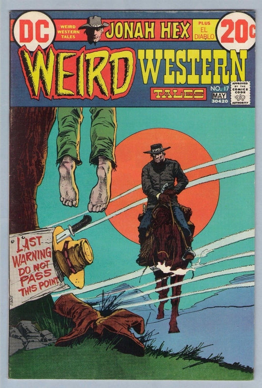 Weird Western Tales 17 (May 1973) VF- (7.5)