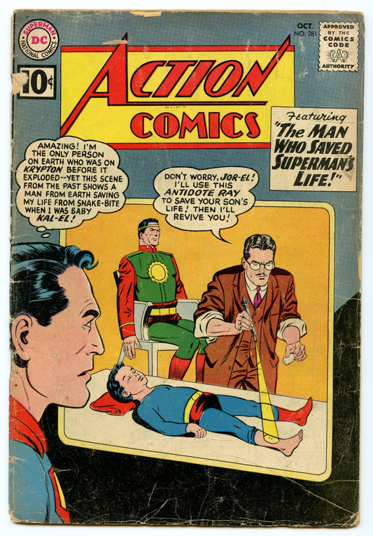 Action Comics 281 (Oct 1961) GD (2.0)