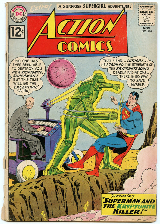 Action Comics 294 (Nov 1962) GD/VG (3.0)