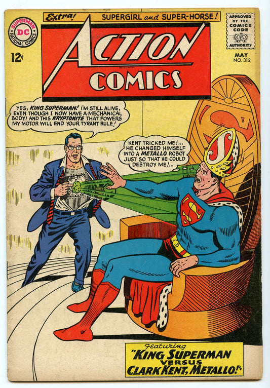 Action Comics 312 (May 1964) VG+ (4.5)