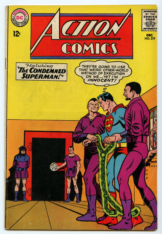 Action Comics 319 (Dec 1964) VG (4.0)