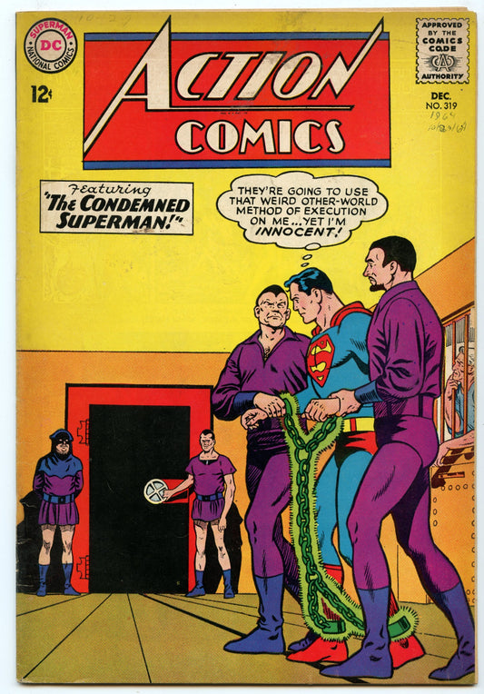Action Comics 319 (Dec 1964) VG/FI (5.0)