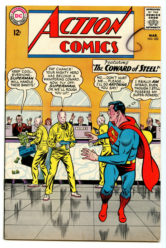Action Comics 322 (Mar 1965) FI- (5.5)