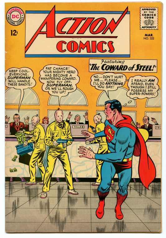Action Comics 322 (Mar 1965) FI/VF (7.0)