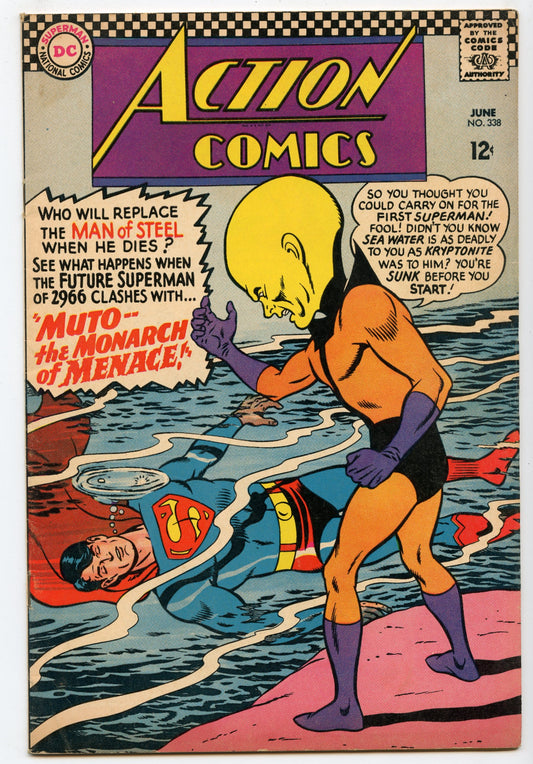 Action Comics 338 (Jun 1966) VG+ (4.5)