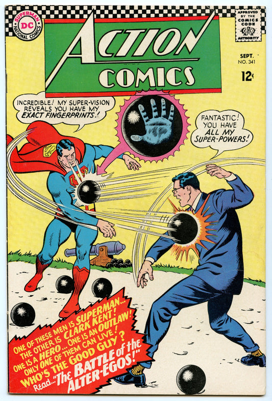 Action Comics 341 (Sep 1966) FI- (5.5)