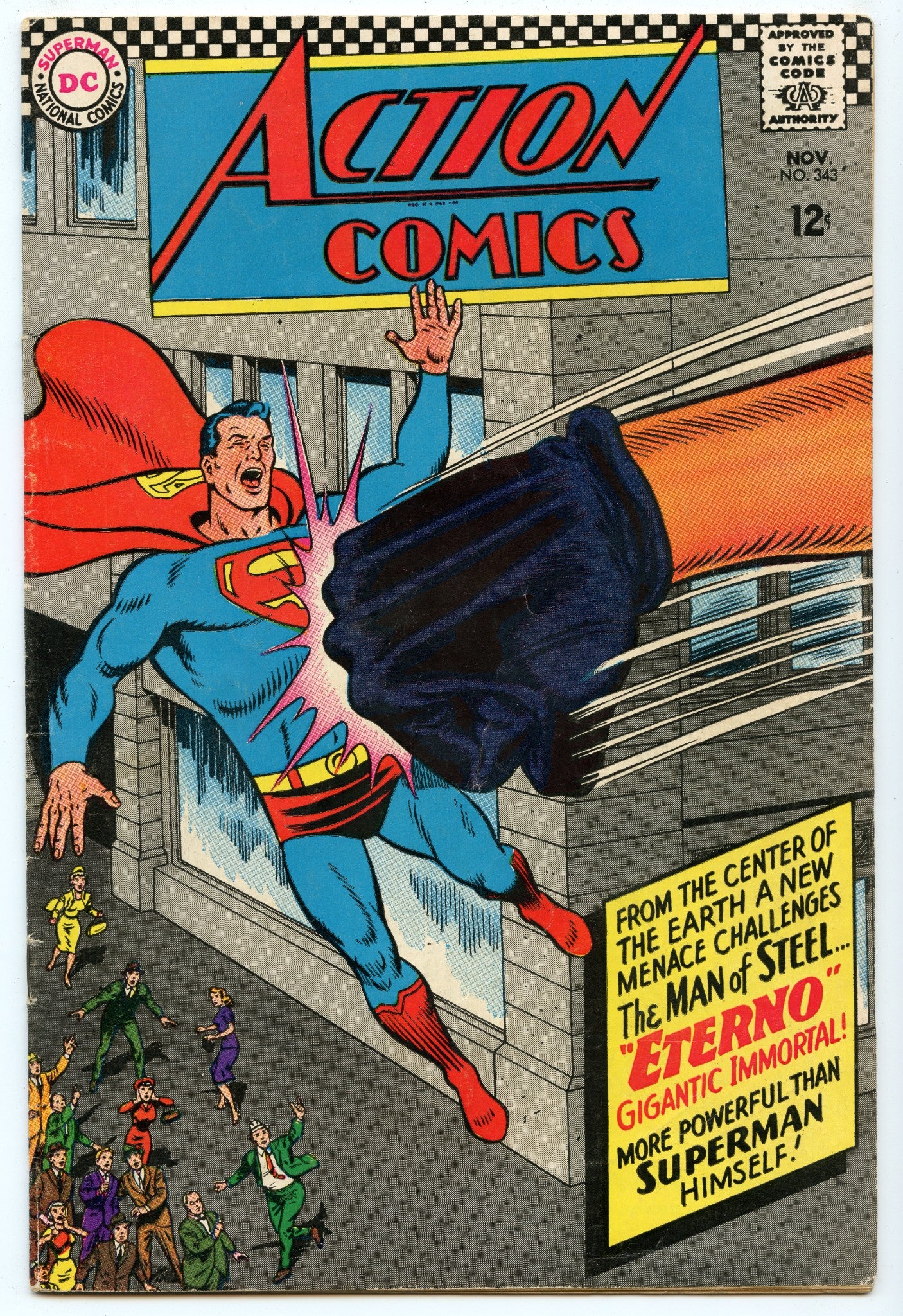 Action Comics 343 (Nov 1966) VG+ (4.5)