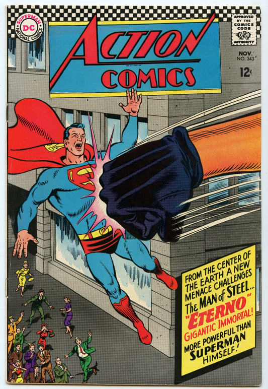 Action Comics 343 (Nov 1966) FI- (5.5)