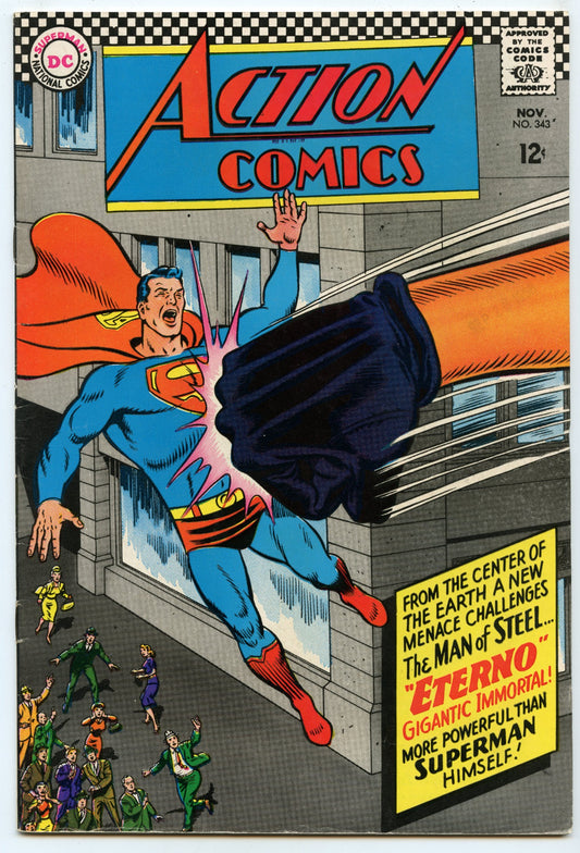 Action Comics 343 (Nov 1966) FI (6.0)